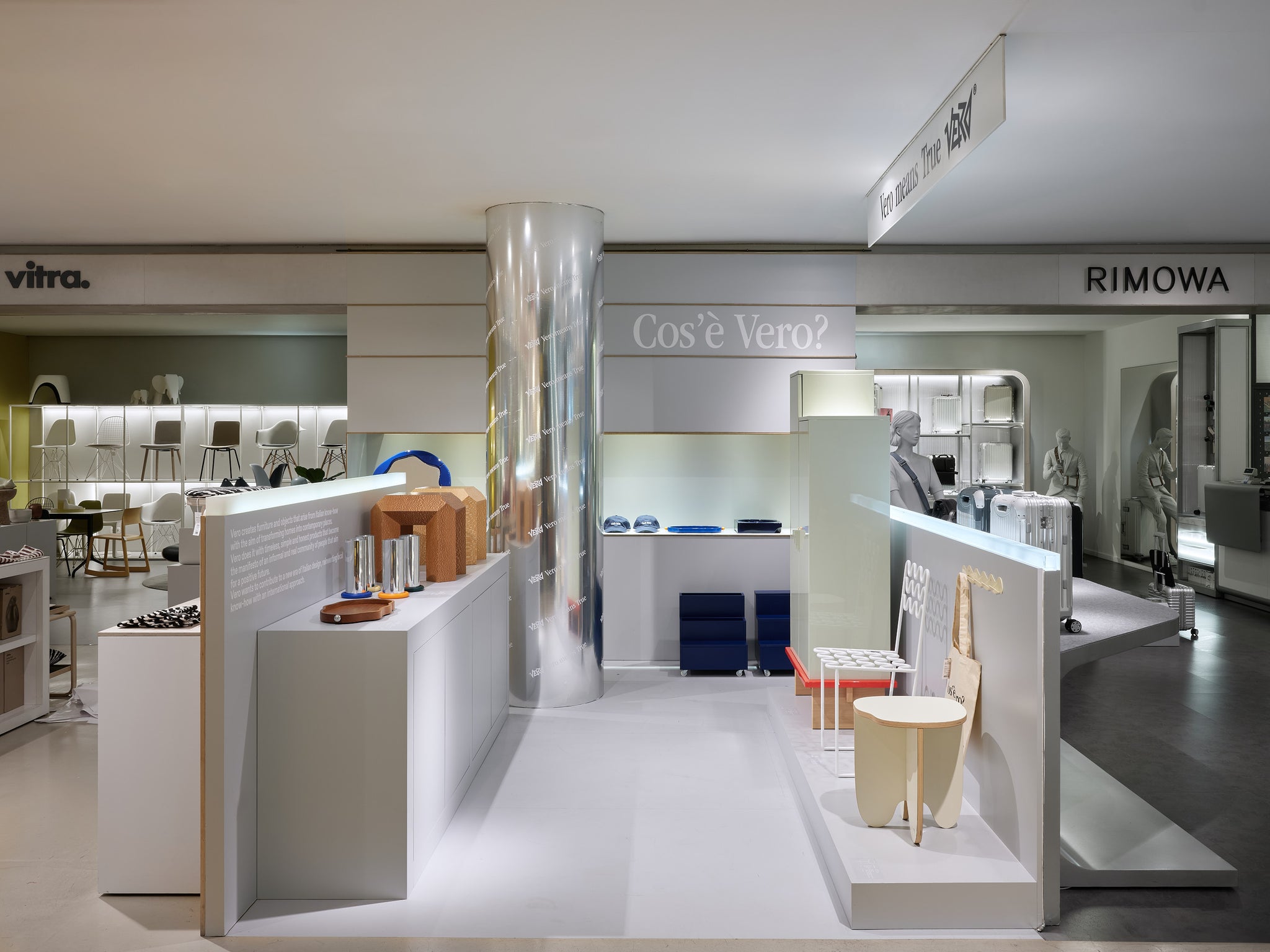 Vero pop-up store at Rinascente